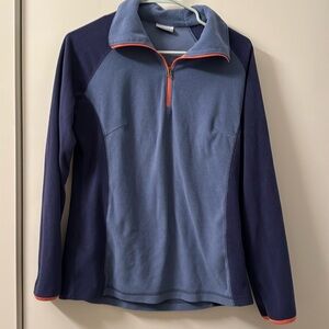 Columbia pull over fleece